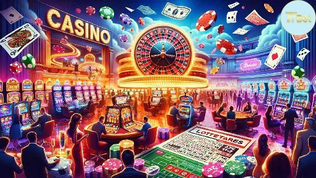 Các Sản Phẩm Cá Cược Hấp Dẫn Tại 77bet